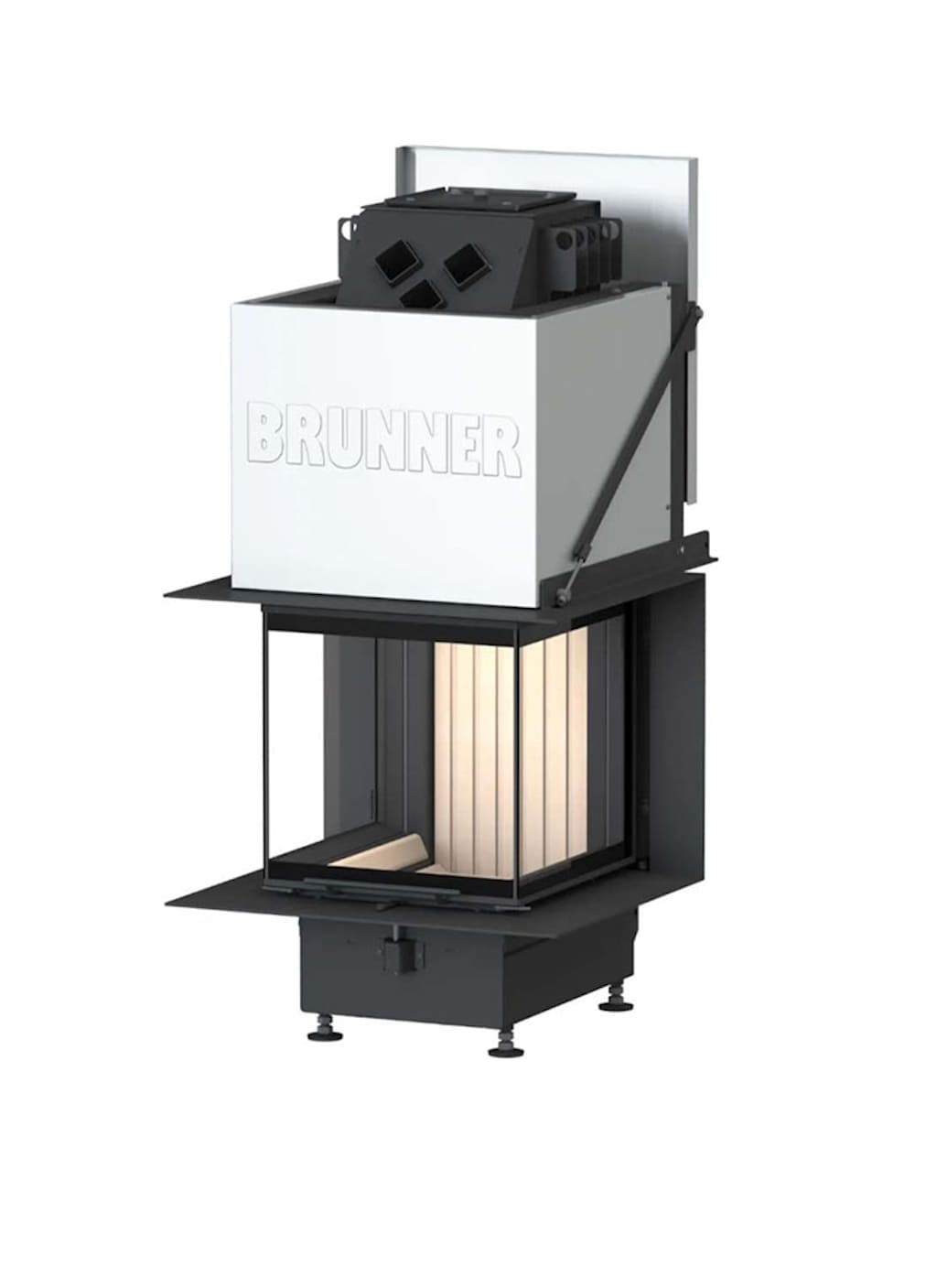 Каминная топка <br/>Brunner BKH 5.0 <br/>Panorama 45-45-45-45 ST