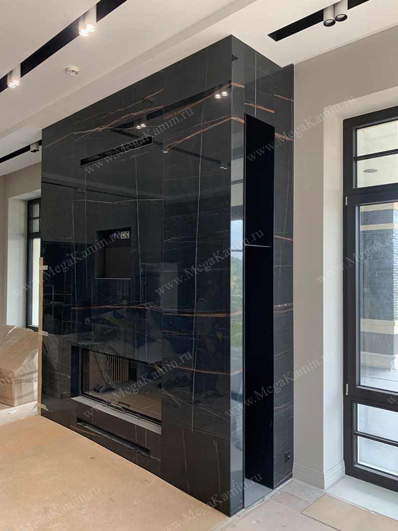 13. Каминная топка АСТОВ ПС 15057 камин фронтальный