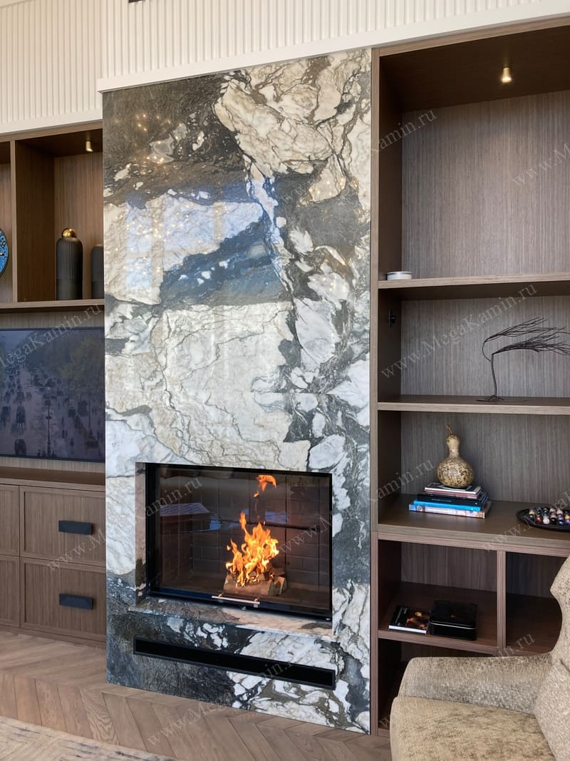 8. Каминная топка SPARTHERM Linear 4S Varia 1V100h камин фронтальный