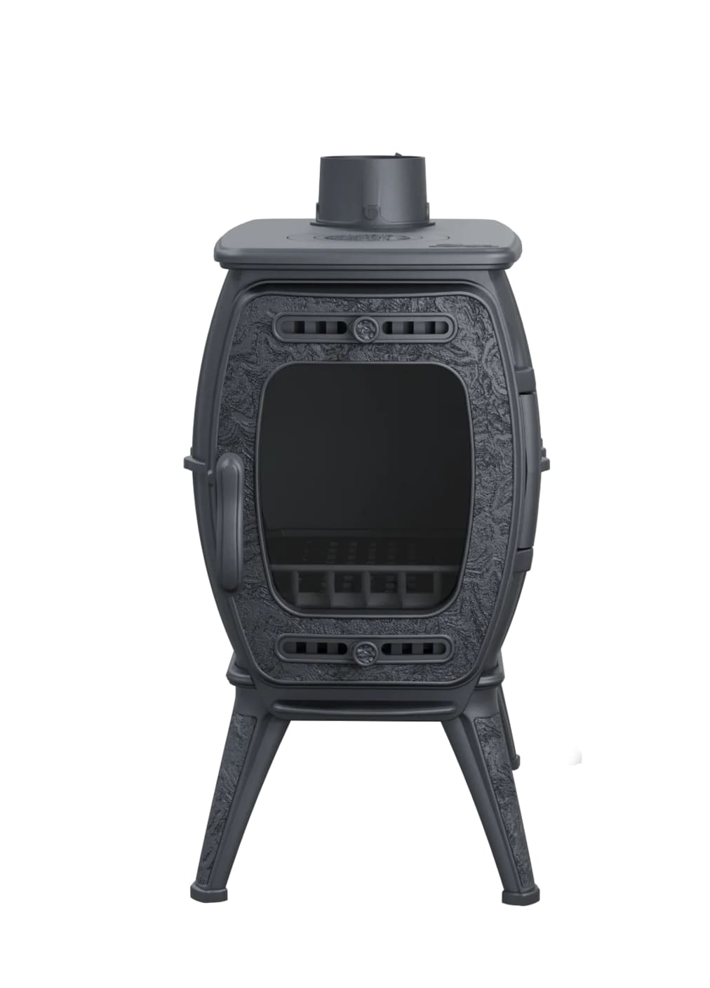 Печь-камин  <br/>ПроМеталл Бахта II <br/>цвет серый